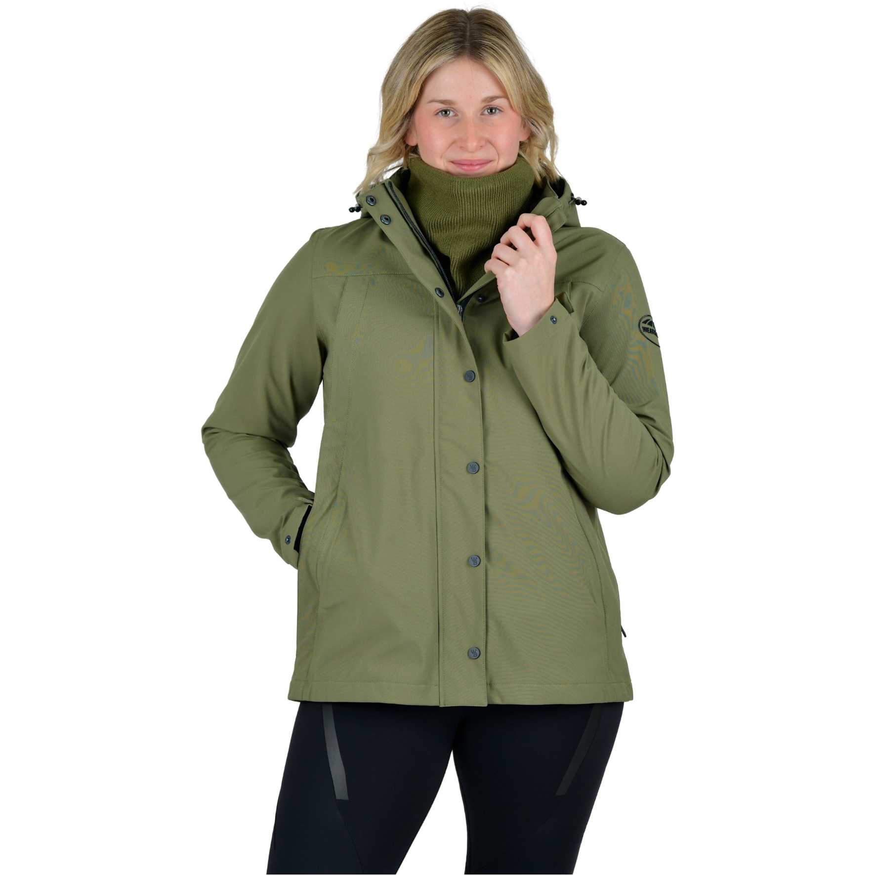 Weatherbeeta Fleece Lined Snood 1024797 - Olive Night